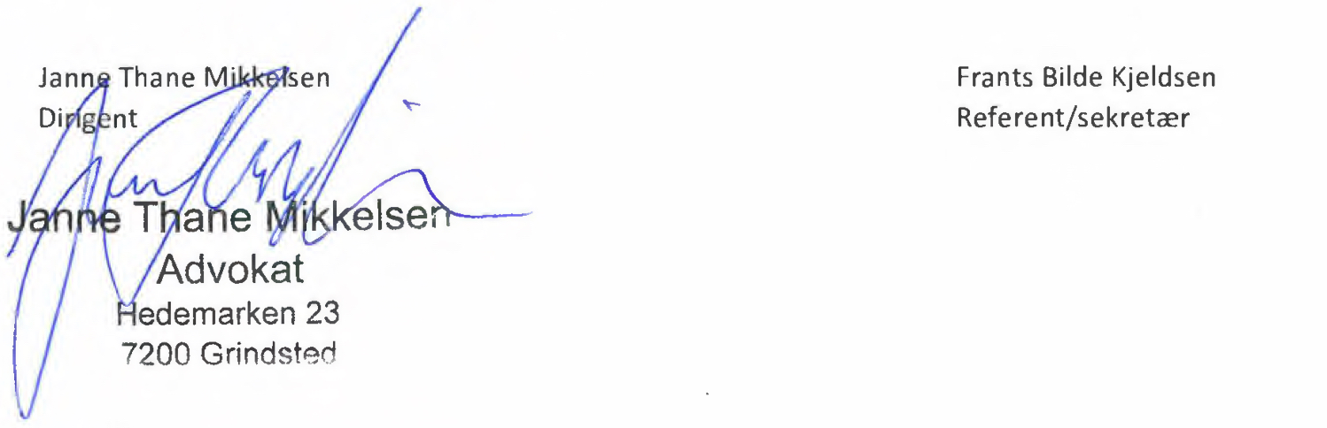 underskrift